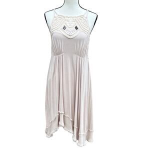 Free People Women's Boho Spaghetti Strap Dress Size M